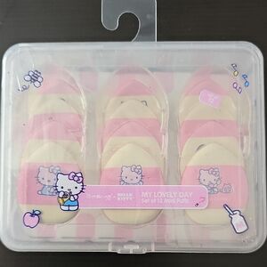 Hello Kitty Pink and Cream Mini Puff Collection